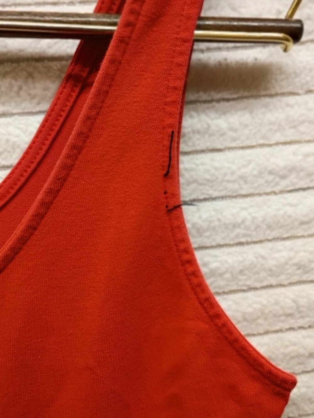 A New Day Sleeveless Red Dress Size Small Y2k Casual Going Out Relaxation. Flaws - Picture 8 of 10